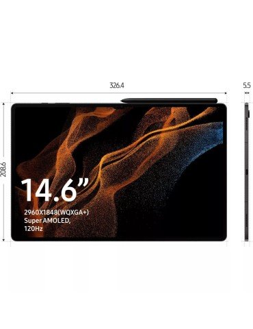 Tablette Android Samsung Galaxy Tab S8 Ultra 14.6 5G 512Go Anthra