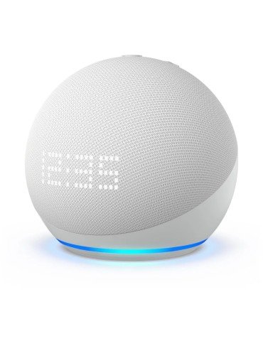 Assistant vocal Amazon Echo Dot 5 avec Horloge