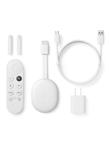 Passerelle multimédia Google Chromecast 4K avec Google TV