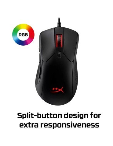 Souris gamer Hyperx Pulsefire Raid Noir